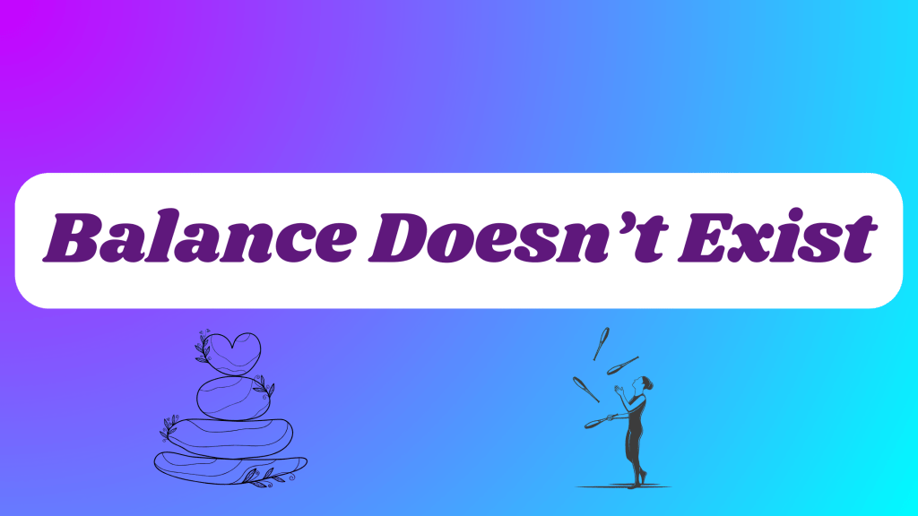 Balance Doesn’t Exist